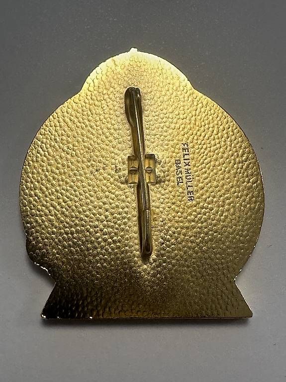 Basler Placchette & Badge: Fasnacht Basel GOLD 1958 – Usato da Basel venduto da fasnachtsoutlet1965 1