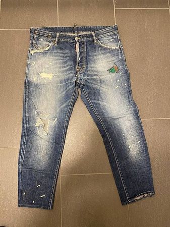 Dsquared2 "Racer" Jeans, Grösse 50 - Exzellenter Zustand!