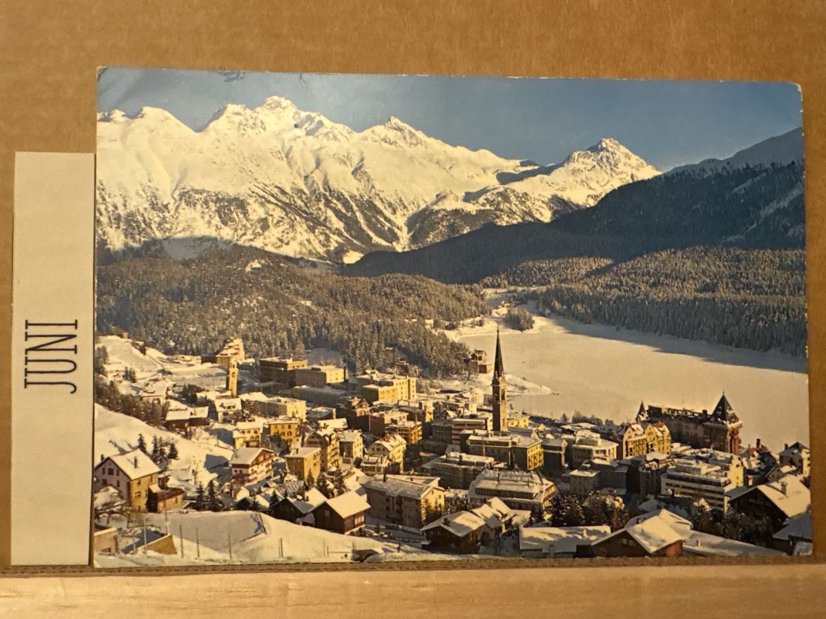 Cartoline postali: AK von St. Moritz – Usato da Rümlang venduto da Kartenpost1