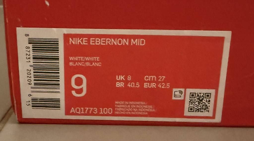 Herrenschuhe: Nuove sneaker: Nike Ebernon Mid n.42,5 – Gebraucht aus manno von Mar_Vic 3