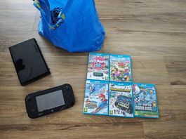 Nintendo Wii U (32GB) Set inkl. 6 Spielen und viel Zubehör