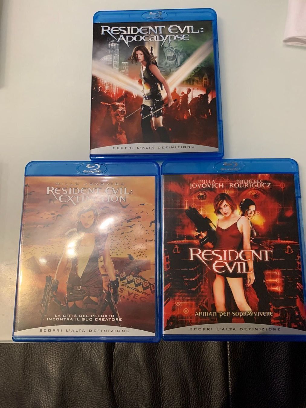 Alle DVDs: blu rey resident evil italienisch – Gebraucht aus Goldach von ztp 1