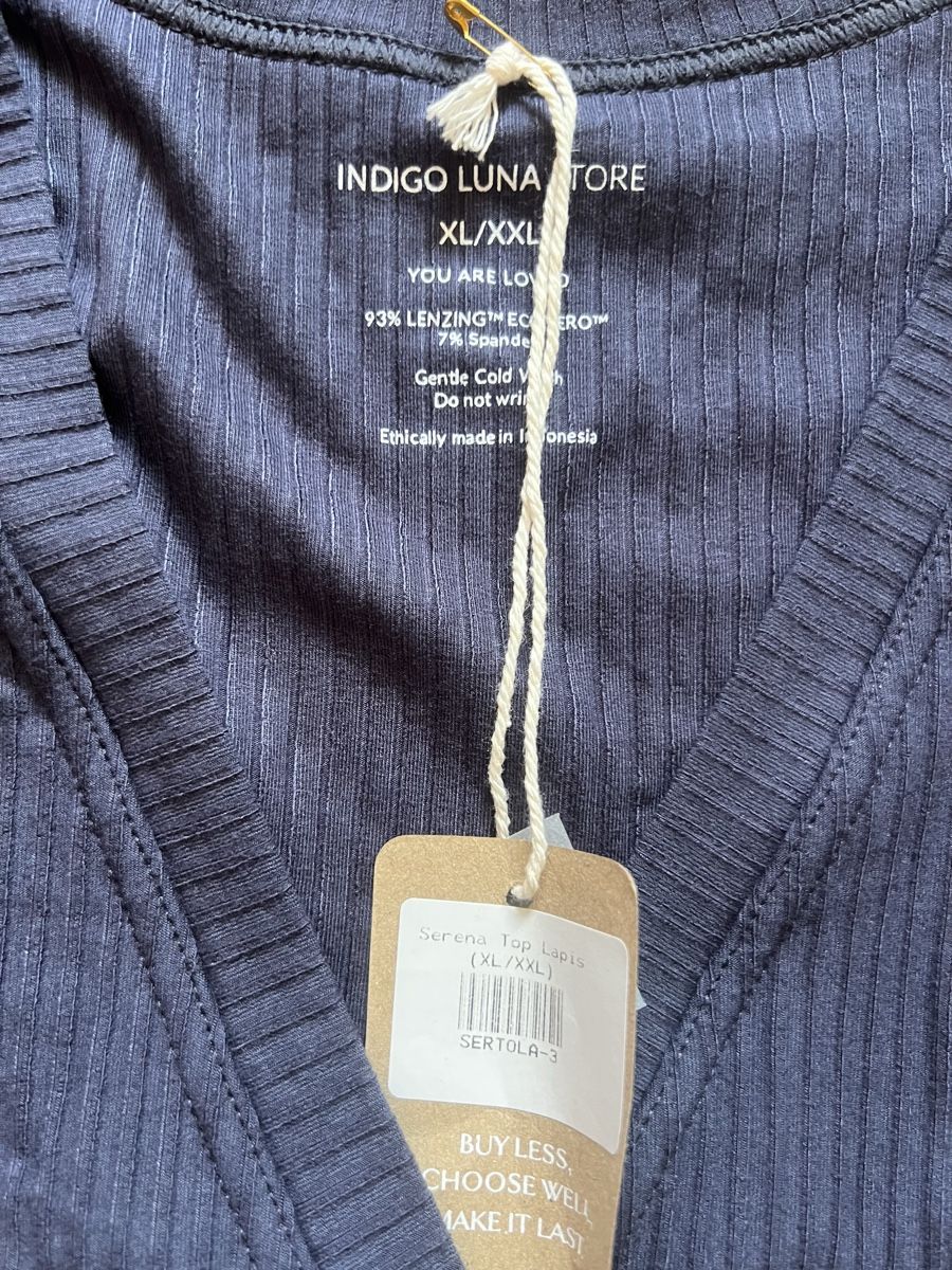 Top: Top navy blau – Nuovo e nell'imballaggio originale da Magden venduto da leo_c8bc 3