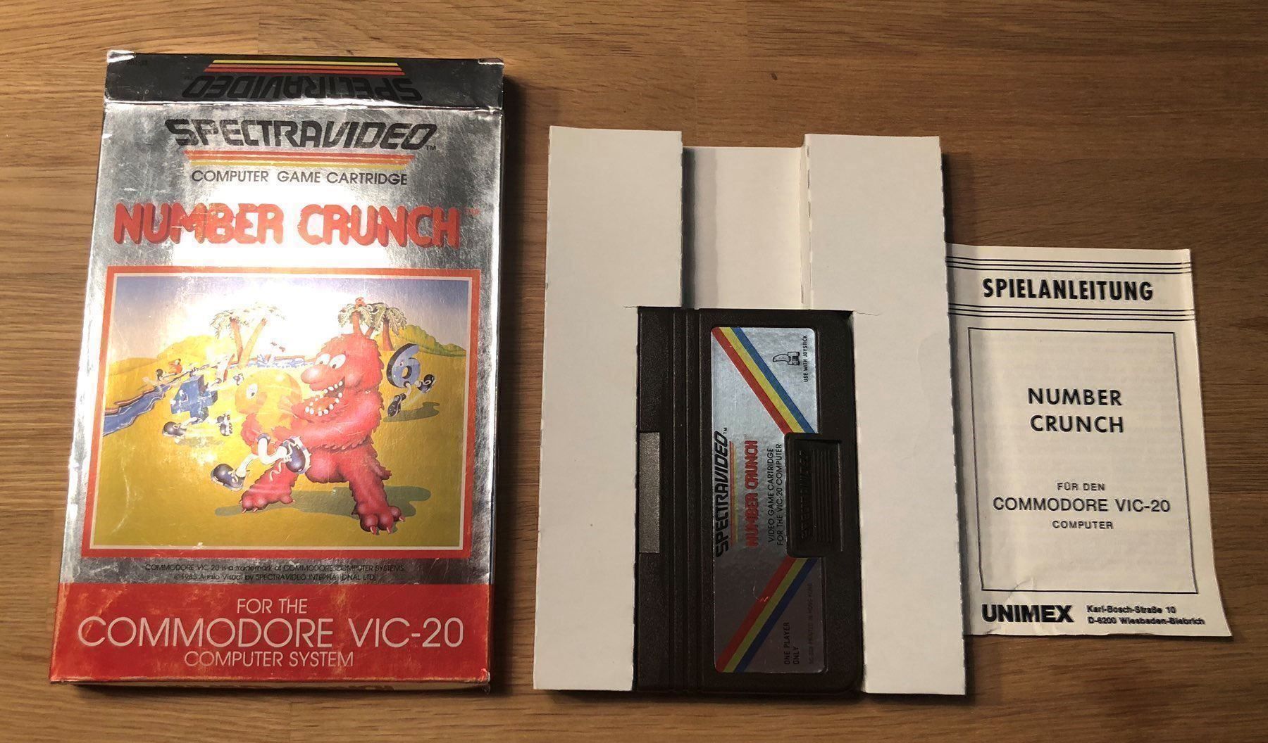 Jeux: Number Crunch für Commodore VIC 20 – D'occasion à Kestenholz par Inna09 2