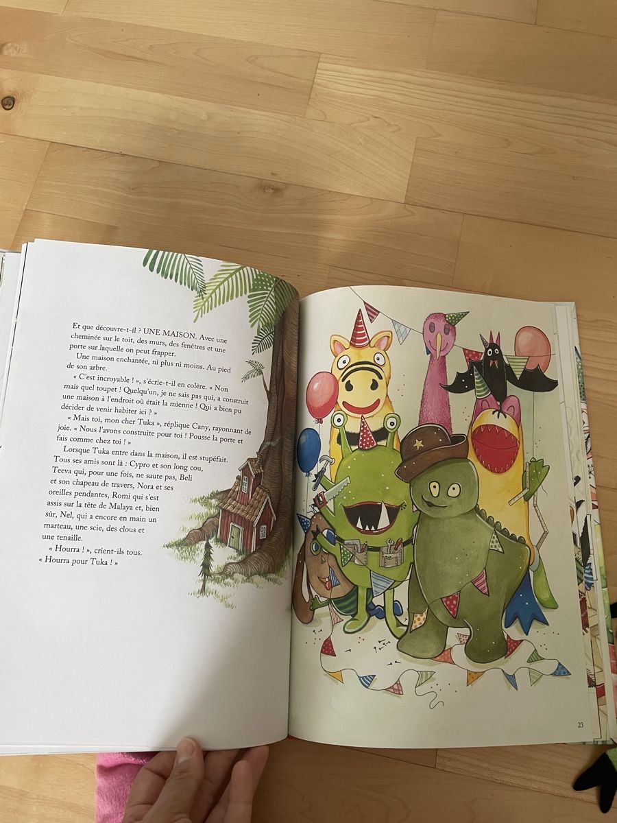 Libri: Lot Enfant : Livre "Les Amis de la Forêt enchantée"et doudou – Usato da Sierre venduto da Ruyfigas 4