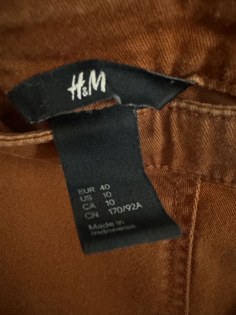 H&M Pantaloni: Braune Hose H&M 40 – Usato da Richterswil venduto da Manu55555 2