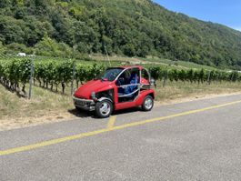 Quadricycle Ligier Be Up rouge 2 places 12772 km
