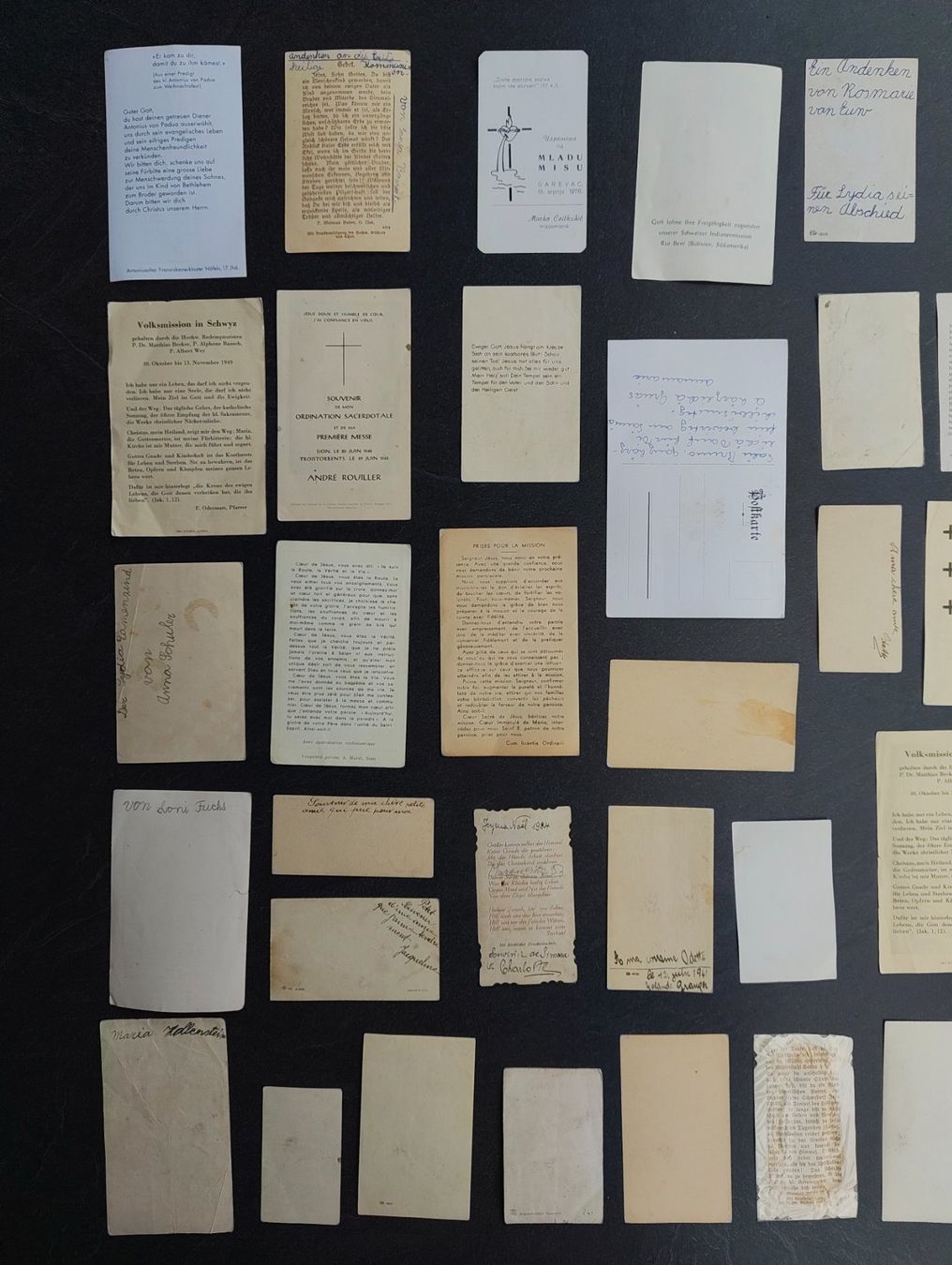 Foto & Immagini: 55x Alte Religiöse Heiligenbilder Sammlung Gebraucht – Usato da Monthey venduto da 19_karen_84 5