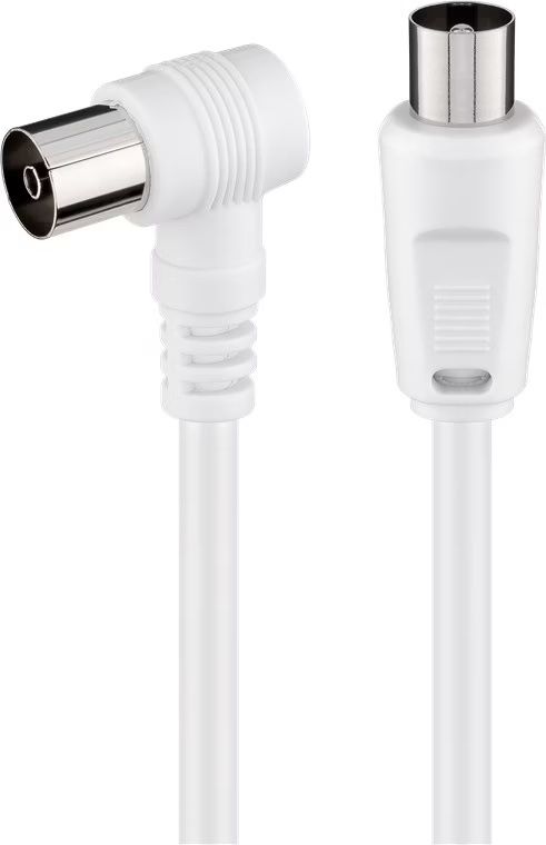 Cavi: Antennenkabel Winkel Weiss 1.5m Neu – Nuovo e nell'imballaggio originale da Luzern venduto da Deox26 1
