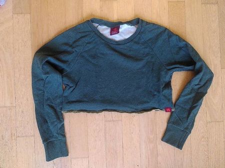 Nachhaltiger Crop-Pulli