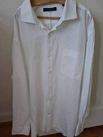 Chemise Tommy Hilfiger blanche Regular Fit XL occasion