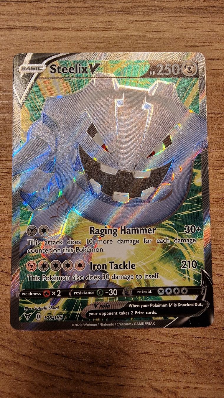 Pokémon Carte collezionabili: Carte Pokémon Steelix V - Neuve – Nuovo e nell'imballaggio originale da Bassins venduto da Rooikat7