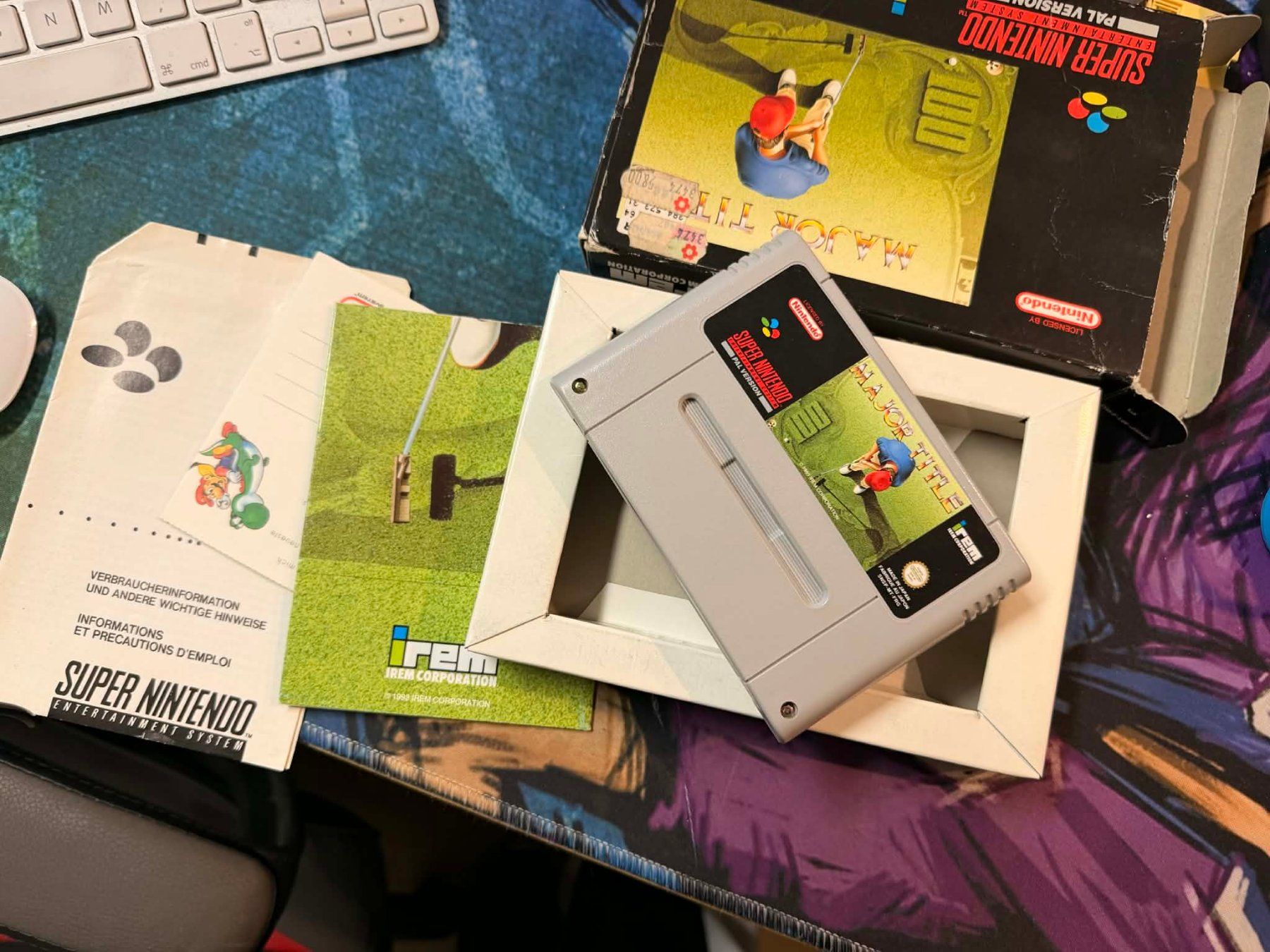 Nintendo Giochi: Major Title Super Nintendo – Usato da Giubiasco venduto da Ticinerd 2