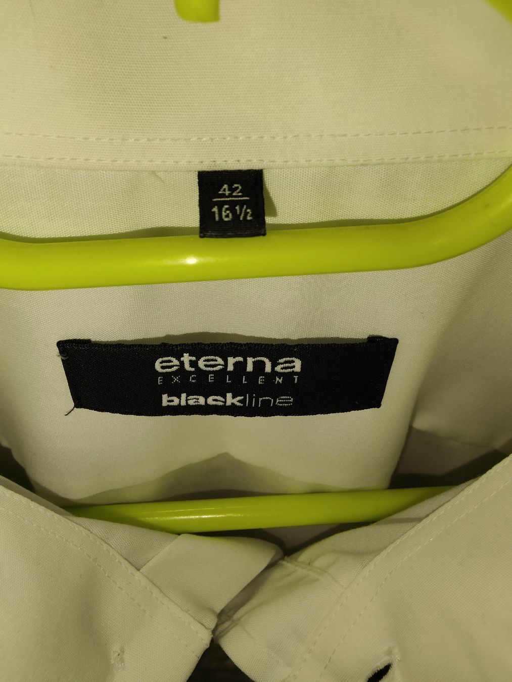 Eterna Camicie: Eterna Kurzarmhemd Weiss Gr. 42 (L) Blackline – Usato da Rothrist venduto da SiddharthaMoon 3