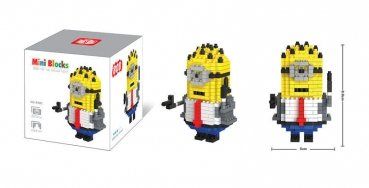 Nanoblock Kit di costruzioni: 9502 Bob - Minions – Nuovo e nell'imballaggio originale da Hochdorf venduto da ruest-online
