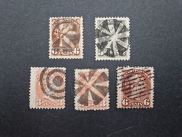 Briefmarken Kanada mit Sonderstempelung