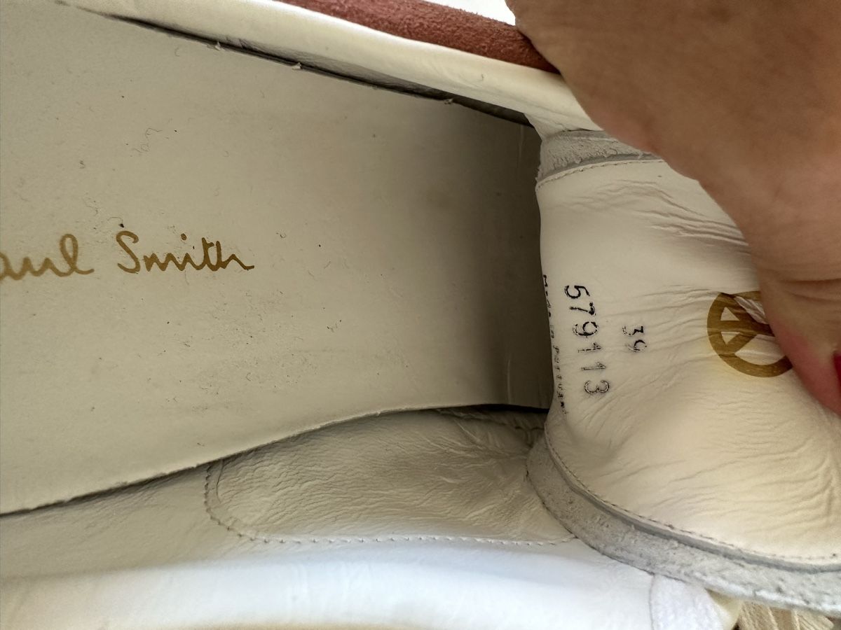 Paul Smith Scarpe da donna: Paul Smith Trainers pink suede leather size 39 used – Usato da Basel venduto da petunia08 3