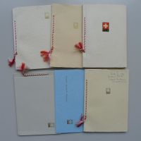 1943: 5 PTT-Hefte! Inkl. Karl Bickel - günstig abzugeben !