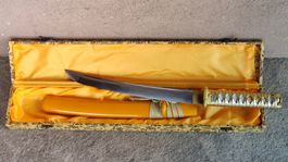 Mini Katana Schwert, Orange, Nachbildung (L32)