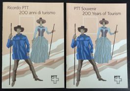 PTT Souvenir 200 Jahre Tourismus Version I und E postfrisch 