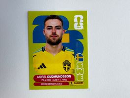 Panini WM 2026 Sticker SWE 4 Gabriel Gudmundsson