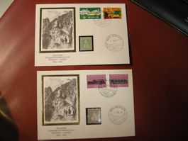 1.7.83.100 JAHRE, MIT 2 SITZ. HELVETIA, POSTFRISCH,  5+25 Rp
