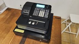 Registrierkasse Casio SE-S100 mit zusätzlicher Geldschublade