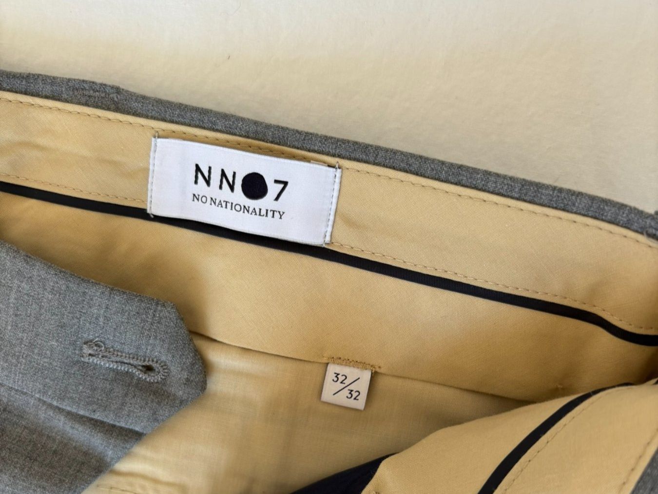 Pantaloni: Graue Herren Hose, Grösse 32/32 – Usato da Zürich venduto da henridv 1