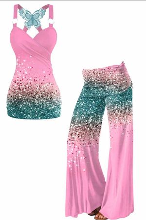 Top und Hosen Set 2 Teilig