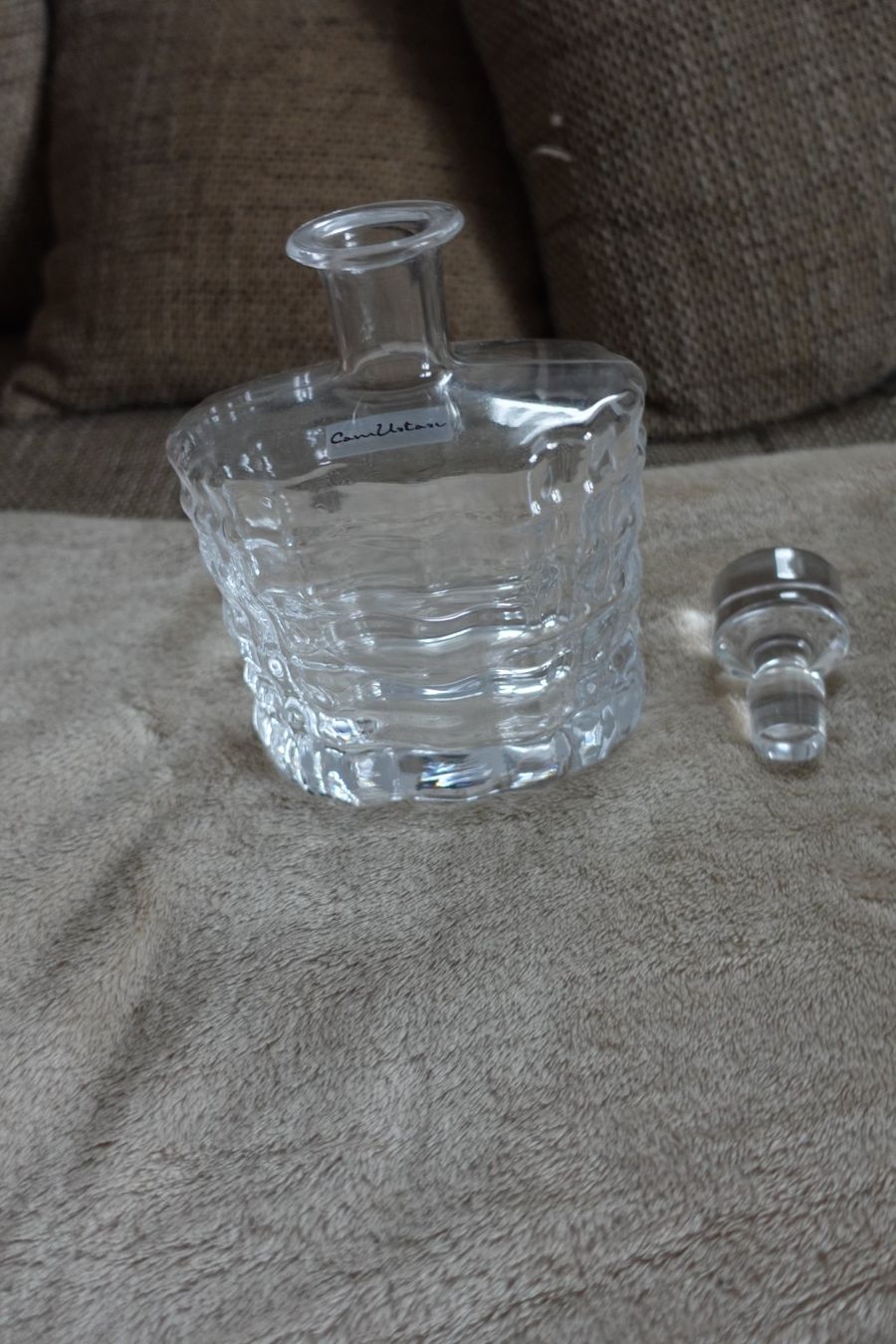 Karaffen: 1 schöne Glas Karaffe mit Deckel – Gebraucht aus rorschach von Babsi64 3