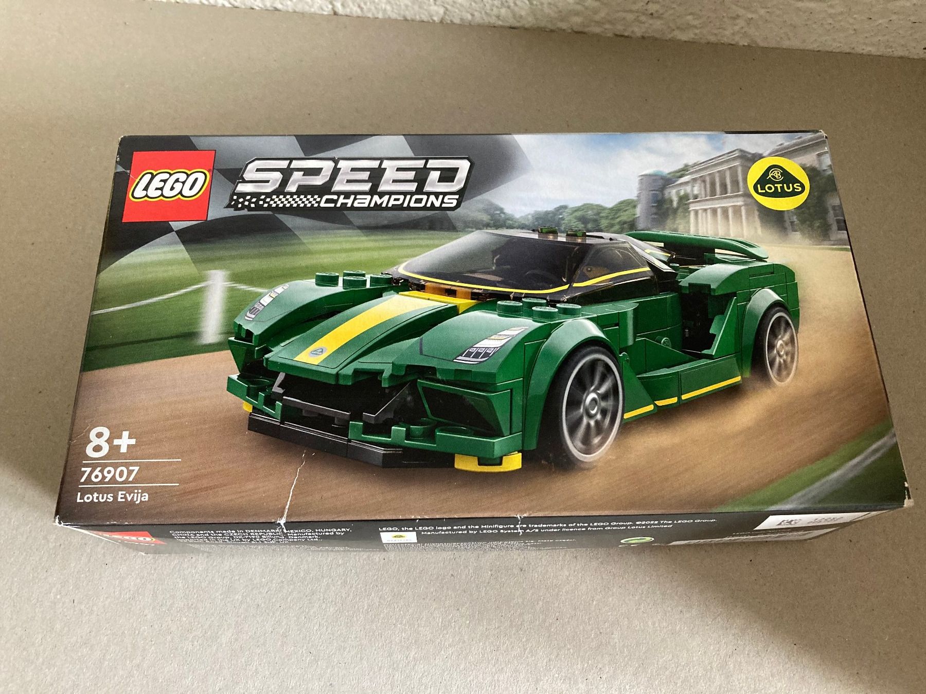 Lego Kit di costruzioni: Lego 76907  Lotus Evija – Nuovo e nell'imballaggio originale da Brunnen venduto da Obw16