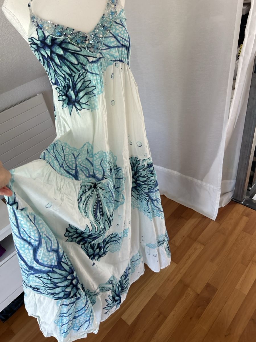 Vestiti: Maxikleid im Korallen-Design, Grösse FREE – Usato da Kirchdorf BE venduto da Stella130 4