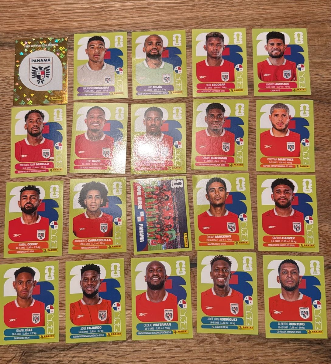 Panini Carte collezionabili: WM Paninibilder PANAMA Vollständig – Nuovo e nell'imballaggio originale da Bubendorf venduto da ale_6fxg