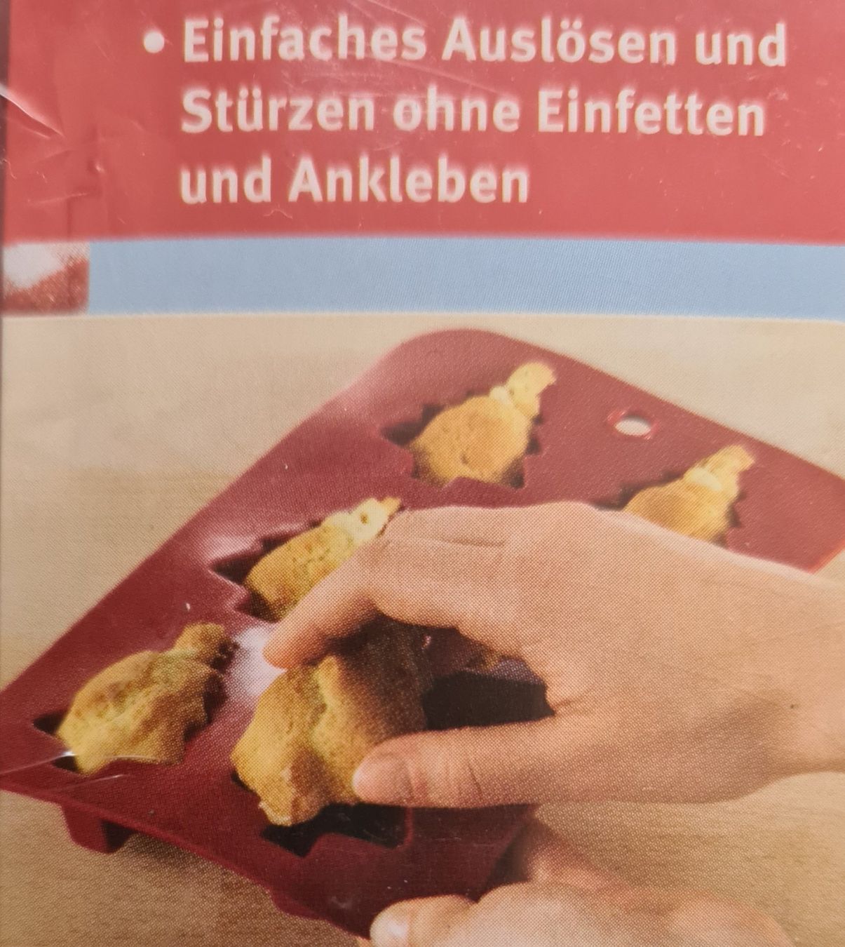 Teglie da forno: Silikon Backform für 6 Minikuchen – Nuovo e nell'imballaggio originale da Winterthur venduto da bibummi 2