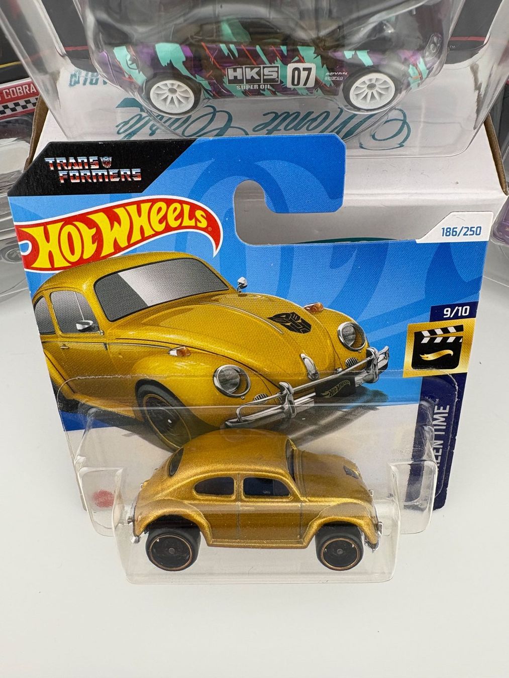 Hot Wheels Modellautos: Hot Wheels Bumblebee VW Käfer Transformers - 2024 - 186/250 – Neu und originalverpackt aus Flawil von HeisseReifen 1