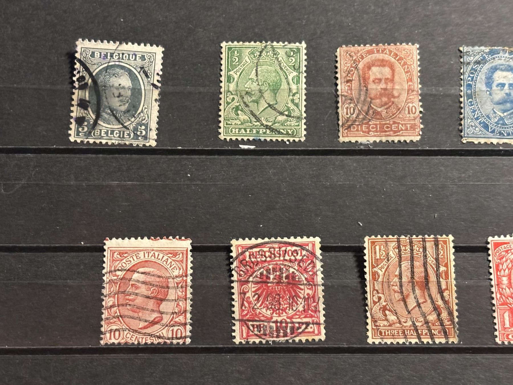 Alle Briefmarken: Briefmarkenlot (alt) – Gebraucht aus Kriens von Schweinsforelle 9