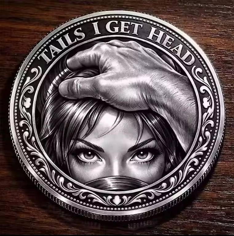 Alle Münzen: Spass Münze "Tails I Get Head" – Neu (gemäss Beschreibung) aus Diepoldsau von Unique-Coins
