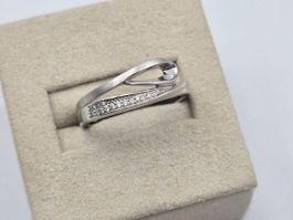 Ring Silber 925 Zirkonia Gr. 56