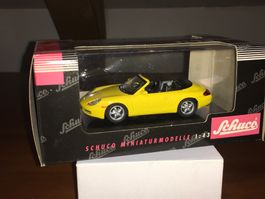 Porsche 911 (Typ 996) Cabriolet 1. Serie 1/43 no Minichamps