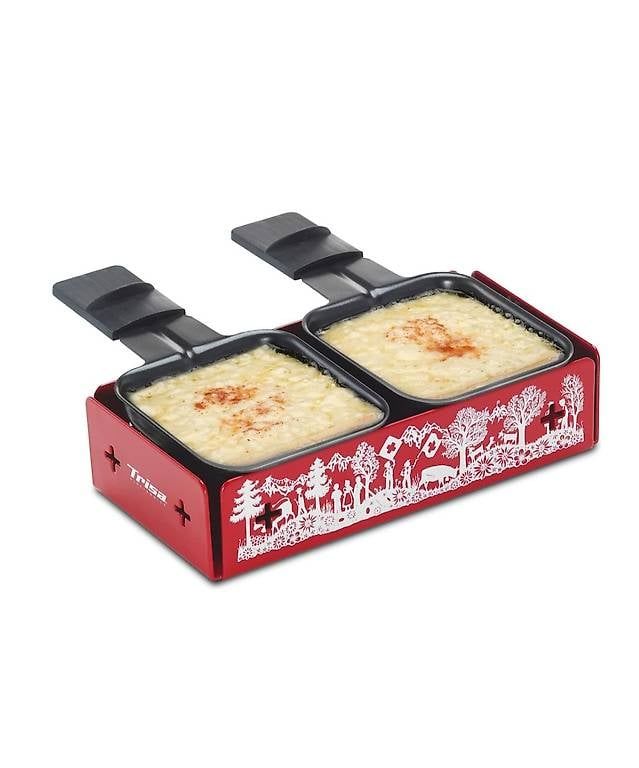 Trisa Küchengeräte: Trisa Teelicht-Raclette Explore the Alps Rot – Neu und originalverpackt aus Stein AR von CHZE 2