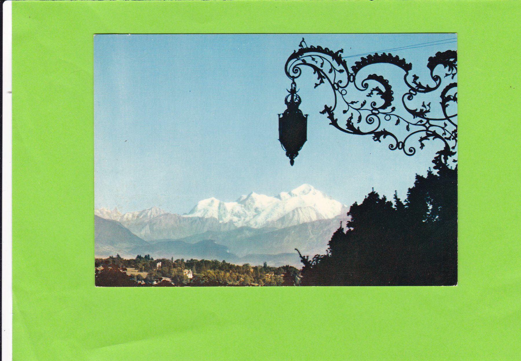 Cartoline postali: Genève-Le Mont Blanc – Usato da St. Peterzell venduto da neckertal