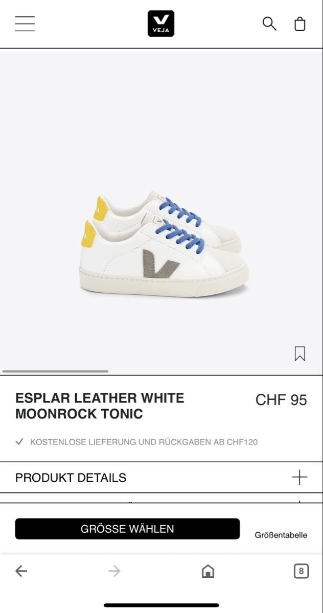 Veja Scarpe per ragazzi: Veja Kinder Sneakers Turnschuhe Gr. 34 – Usato da Wichtrach venduto da Adriana222 7