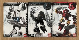 3 LEGO Bionicle 8722, 8724, 8725 Neu & OVP
