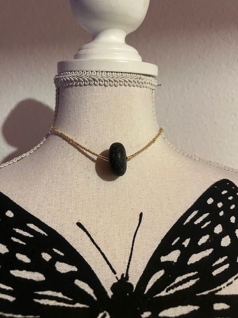 Catenine: Sehr schöne Kette mit echte  Stein - Onyx – Usato da Neerach venduto da romiping 5