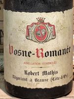 1953 Vosne Romanée Robert Mathis