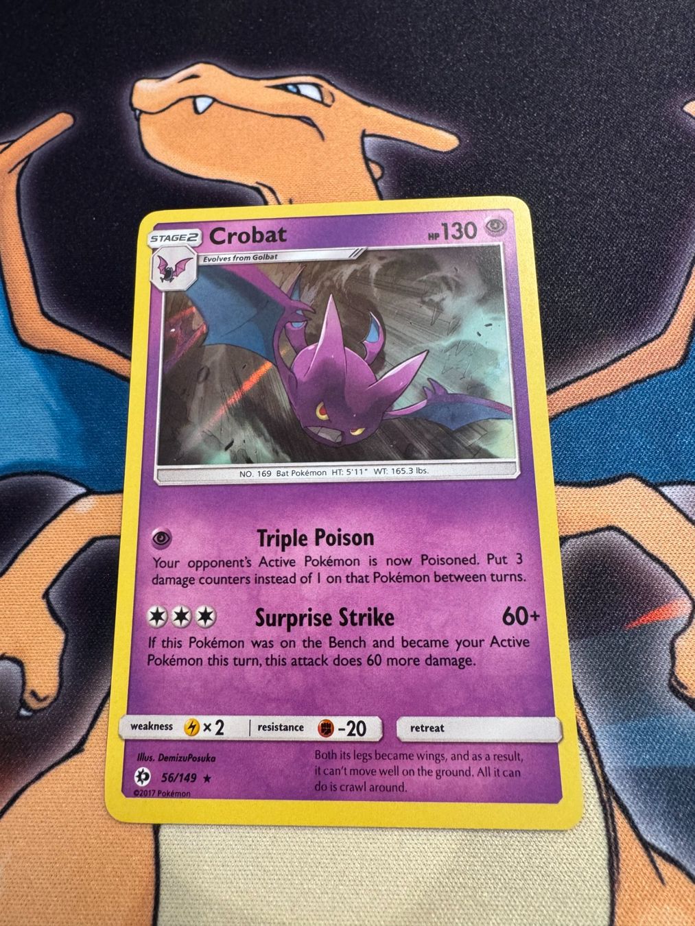 Pokémon Carte collezionabili: Crobat (SUM 56) - Holo - Sun & Moon – Nuovo (secondo la descrizione) da Bülach venduto da Pfrenzel
