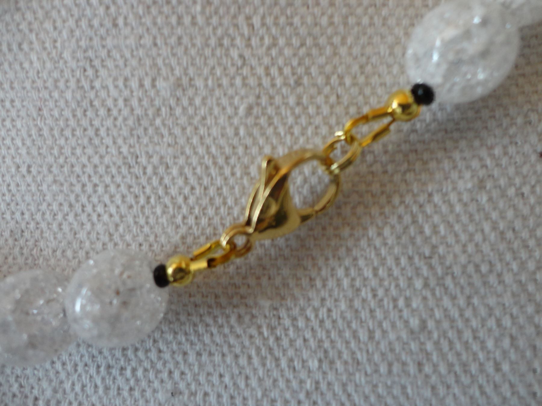 Catenine: Halskette - Bergkristall, gecrackt – Nuovo (secondo la descrizione) da Biberist venduto da tl-schmuck 2