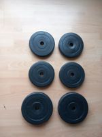Hantelgewicht Set (Sand). 4 x 2.5kg + 2 x 5kg