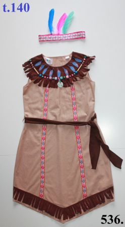 Costume Indienne/ Indianerine    t. 140