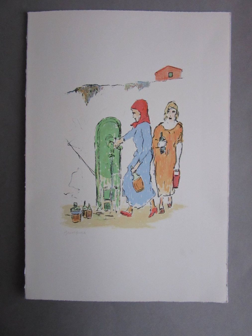 Grafiken & Lithographien: Renato Natali  1883 - 1979 LITHOGRAPHIE – Gebraucht aus Gersau von grafik-kunst 1